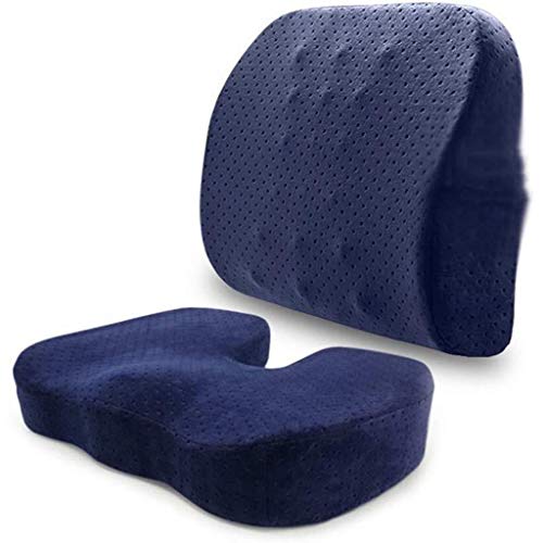 J-Almohada Cojín del asiento ortopédico coxis, Butt forma de cojín Oficina cinturón del pañal Traje for sillas de coche de la almohadilla del amortiguador integral extremo de la cadera de algodón de m