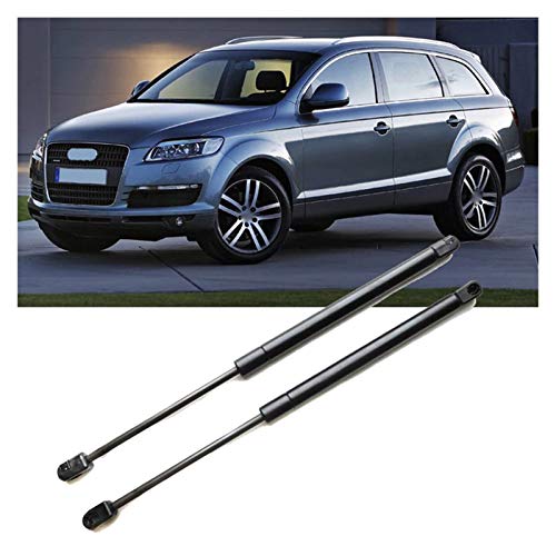 JHSHOP Elevador del capó del capó Puntos de Gas de Arranque Delantero puntales de Choque Struts Spring Lift Supports Compatible con Audi Q7 2006-2014 0E: 4L0823359 Amortiguadores de Primavera