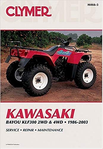 Kawasaki ATV KLF300 2WD & 4WD, 1986-2003 (Clymer Motorcycle Repair)