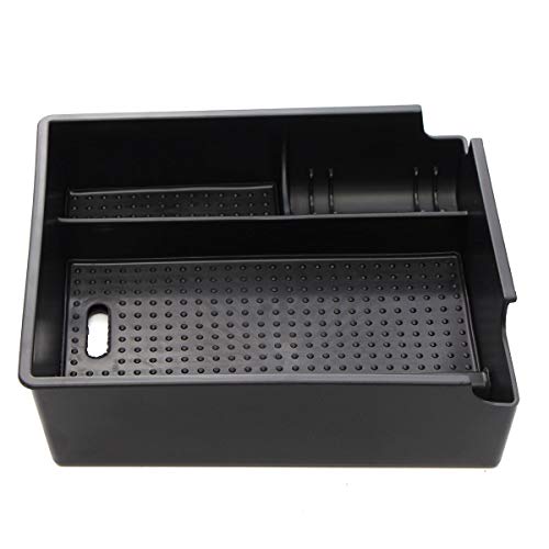 KJLTLD Bandeja de Consola Central para Coche, Caja de reposabrazos, Caja de Almacenamiento, Bandeja de contenedor, Soporte, Organizador de paletas, Accesorios/Apto para Hyundai IX 35 Tucson