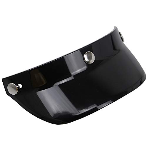 KKmoon Visera Moto,Visera Casco Moto Protección de Viento para Moto Universal