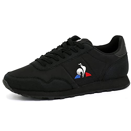 Le Coq Sportif Astra Sport, Zapatillas Deportivas Unisex Adulto, Triple Black, 43 EU