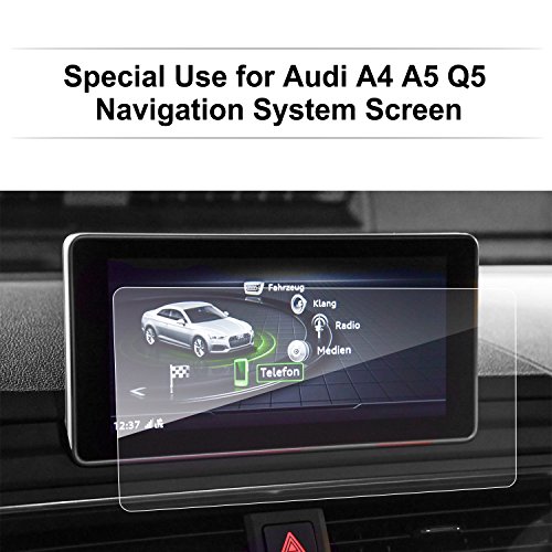 LFOTPP A4 S4 A5 S5 8,3 Pulgadas Navegación Protector de Pantalla - 9H Cristal Vidrio Templado GPS Navi película protegida Glass