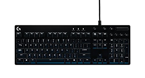 Logitech G610 Orion Brown Teclado mecánico para Videojuegos retroiluminado, distribución Internacional/Americana, Negro/Antracita