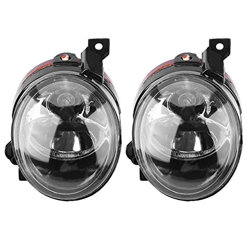 Luz antiniebla para coche, 1 par de luces antiniebla del parachoques delantero del coche, lámpara de conducción para JETTA GOLF MK5 TIGUAN CADDY