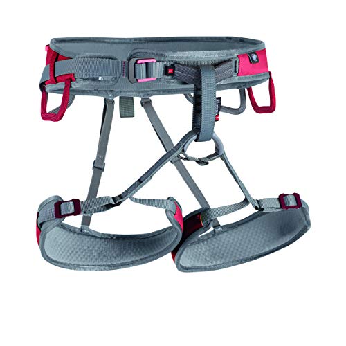 Mammut Ophir Speedfit Arnés de Escalada, Unisex Adulto, Rojo (Lava) / Gris (Iron), S