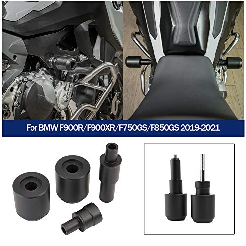 Marco de motocicleta Slider Engine Guard Side Crash Pad Carenado Kit de protectores de caída para B-M-W F900R F900XR F750GS F850GS F900 R F 900 XR F 750 GS F 850 ​​GS Accesorios 2019 2020 2021