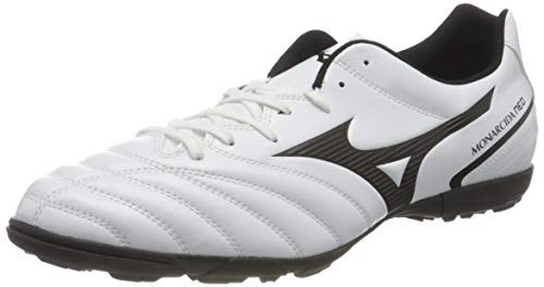 Mizuno Monarcida II Sel As, Zapatillas de fútbol Hombre, Blanco y Negro, 41 EU