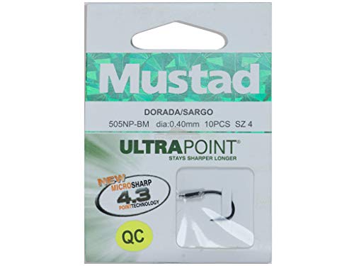 Mustad - Dorada Sargo 505NP BN, Color Black