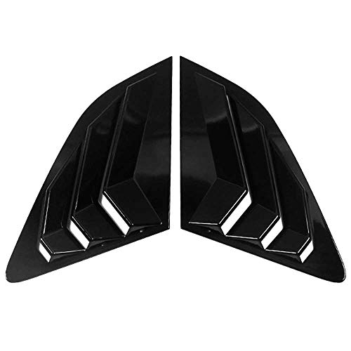 NASHDZ Rejilla de ventilación Lateral para Ventana de Coche, 2 Piezas, aptas para Audi A3 8V Sportback 2014-2019