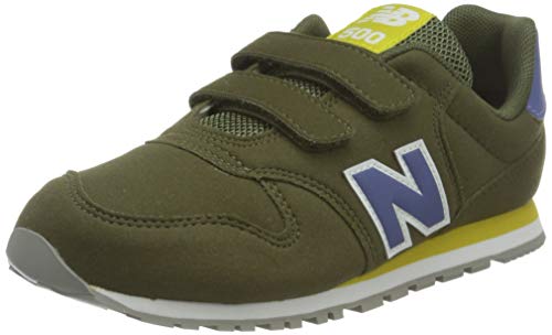 New Balance 500 YV500TGR Wide, Zapatillas Niños, Green (Oak Leaf Green TGR), 35 EU