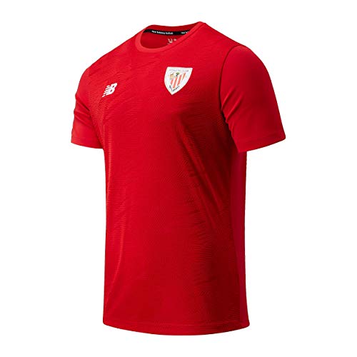 New Balance Athletic Club Camiseta MC Pre Game Calentamiento ACB Hombre, Team Red, XL