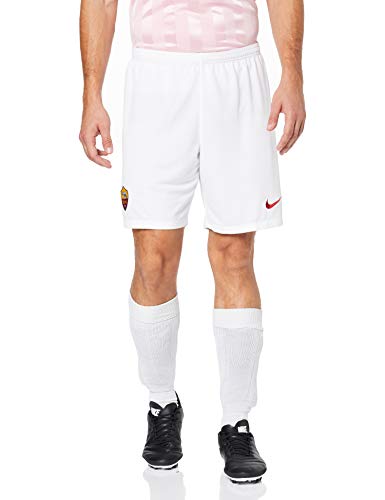 NIKE Pantalones de Juego Casa 2019/2020, Cortos, Hombre, Blanco, L