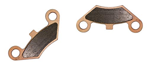 NO LOGO Pastillas de Freno fijado for el LINHAI ATV 4x4 Jobber CUV 2013 2014 2015 / ATV Quadzilla CUV300 CUV 300 E 4x4 Lado a Lado 2008 2009 (tamaño : Sintered Rear Pads)