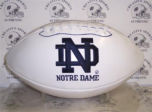 Notre Dame Fighting Irish logotipo bordado Signature Series fútbol [MISC.]