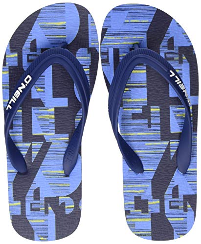 O'Neill FB Profile Stack Chanclas, Niños, Blue, 32