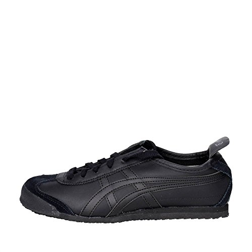 Onitsuka Tiger Mexico 66, Zapatillas de Entrenamiento Unisex Adulto, Negro (Black/Black), 38 EU