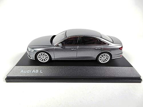 OPO 10 - Coche 1/43 iScale Compatible con Audi A8 L Gris (8131)