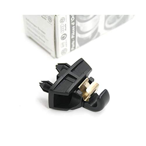 Original Audi Soporte Para Parasol Clip Gancho A6 A7 A8 RS6 RS7 Protección Solar Negro, 4G08575624PK