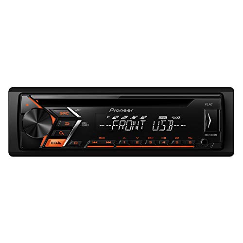 Pioneer Autorradio DEH-S110UBA Iluminación Verde, USB, AUX IN, RDS