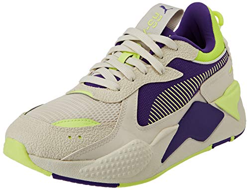 Puma - RS-x Hard Drive, Zapatillas Unisex Adulto, Whisper White-Ultra Violet, 20 EU