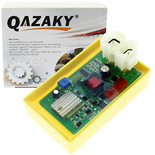 QAZAKY Ajustable High Performance Racing 6 Pin DC CDI Box GY6 50cc - 90cc 110cc 125cc 150cc 200cc 250cc Scooter ATV Go Kart Ciclomotor Quad Dune Buggy Pit Dirt Bike Kymco Agility People Sento 50125150