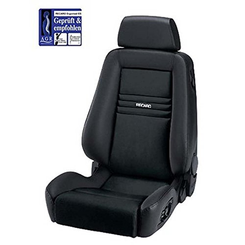 Recaro RC154201683 Ergomed Es Clima Asiento Ergonómico con Soporte Lumbar de Piel para Piloto