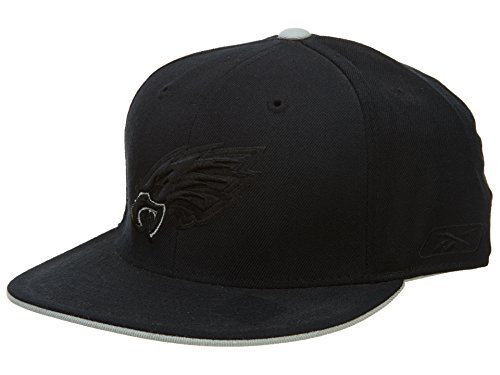 Reebok – Balón de fútbol americano, diseño de logo fitted gorra para hombre