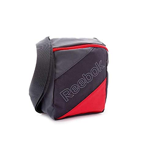 Reebok SE City Bag - Bolsa de Tiempo Libre y Sportwear para Hombre - tamaño: n sz, Color: Gravel f10/excellent Red s11