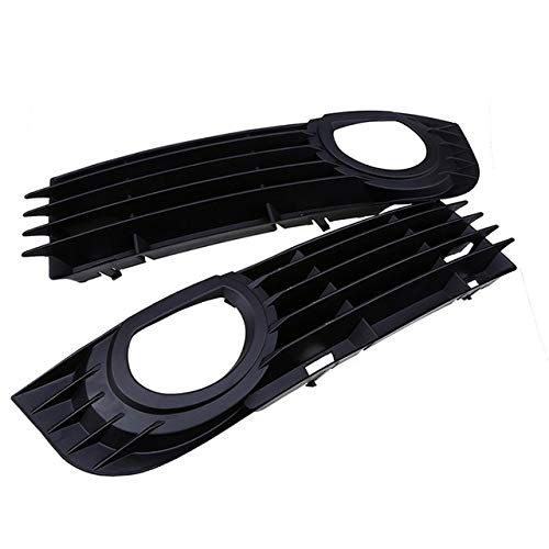 Rejilla de luz antiniebla Cubierta De La Luz De Niebla Del Coche Fit For Audi A8 D3 Quattro W12 2006-2008 Frontal Inferior Del Parachoques Cubiertas Rejillas Agujero, Niebla Delantera Luz De La Parril