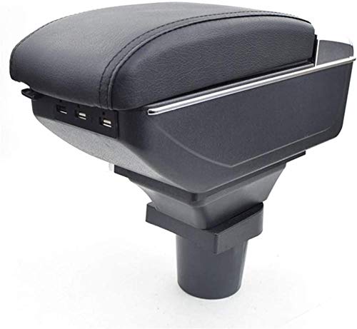 Reposabrazos de Coche Caja Interfaz USB reposabrazos Estilo de Coche, para Mitsubishi Colt reposabrazos Caja de Almacenamiento Interior Accesorios de Consola Central 2008 2007