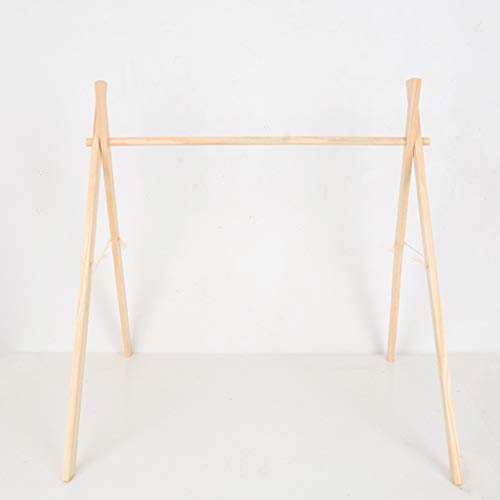 S-TROUBLE Nordic Simple Wooden Fitness Rack Decoraciones para Habitaciones de niños Baby Play Gym Bar