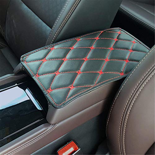 sikmoi Alfombrilla para reposabrazos de Coche, Funda de cojín, para Ford Focus MK2 MK3 MK4 kuga Escape Fiesta Ecosport Mondeo Fusion Transit B-MAX