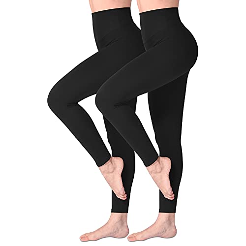 SINOPHANT Mallas de deporte de mujer, Leggins Pantalon Deporte Yoga, Leggings Mujer Fitness Suaves Elásticos Cintura Alta Para Reducir Vientre