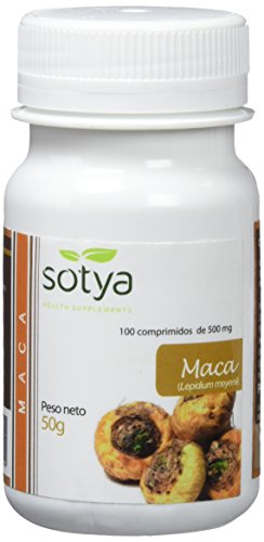 Sotya Maca, 100 Comprimidos, 500 mg