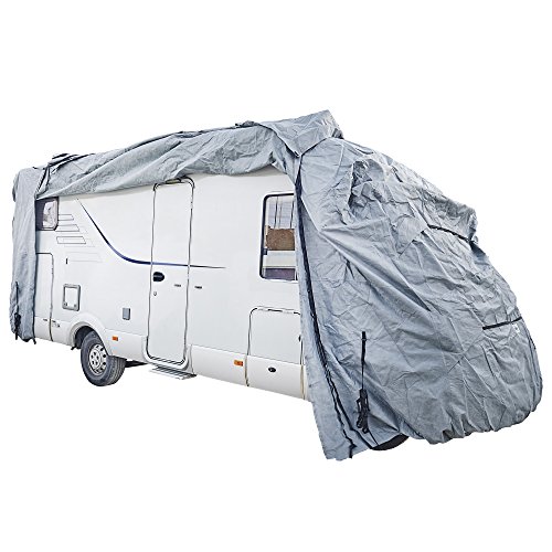 Sumex COVDH75 Funda Protectora Premium Cubre Autocaravana, Gris, 7.2-8.1 m