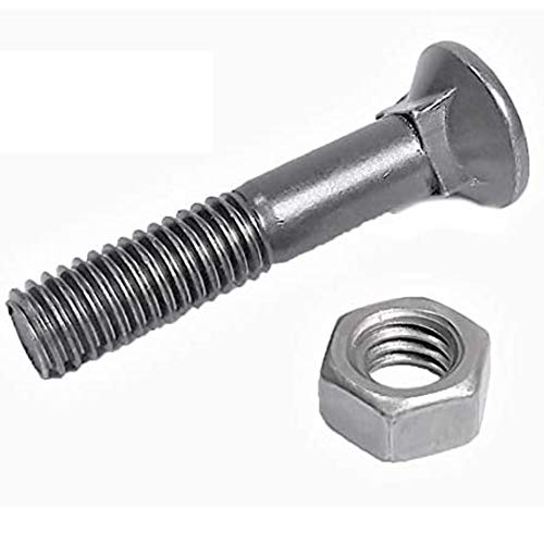 Tornillo de Arado 12X80 DIN 608. Caja 50 Uds. (para brazo con golondrina o chisel) Tornilleria de máxima calidad marca San Lorenzo, con cabeza avellanada especial rejas de arado.