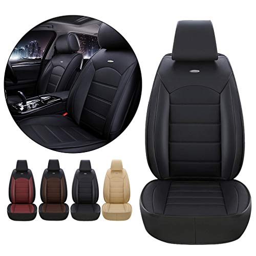 WANLING Fundas para Asientos de Coche para Audi A4 B5 E8 B8 Cabrio Avant Wagon Sedan 1996-2019 Durable Lujo Cuero Delantero Fundas Cubierta de Asiento