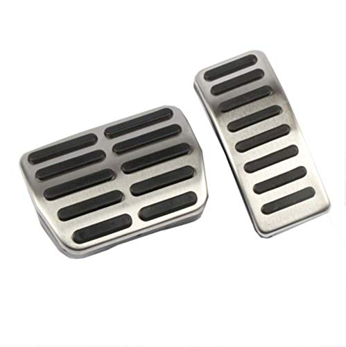 WRDD Pedales para Coche Pedales Coche para Volk Swag&en Jetta para V&W Polo 9N3 Jetta MK4 Lavida para El Golf MK4 Skoda Fabia Rápido para Audi A2 A3 S3 TT Pedal Reposapies (Color : At2)