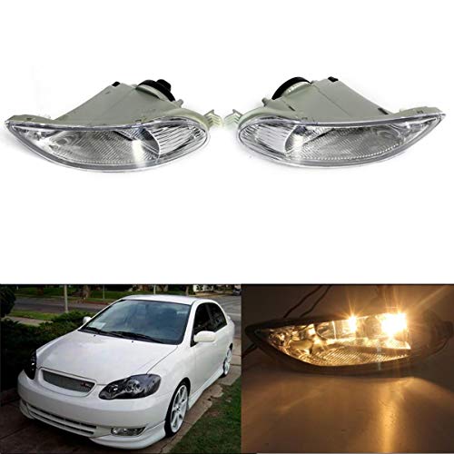 WYZ Bombillas de luz de Niebla LED, Luces de Niebla de Parachoques de Coche Lámparas Frontales Izquierda a la Derecha para Toyota Corolla 05-08