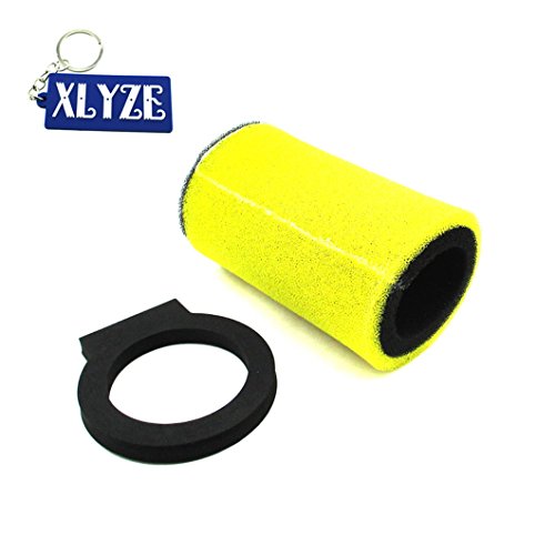 XLYZE Foam Dual Stage Filtro de aire para ATV 1YW-14451-00-00 Yamaha Timberwolf 250 Big Bear 350 Moto-4 250 350 Kodiak 400