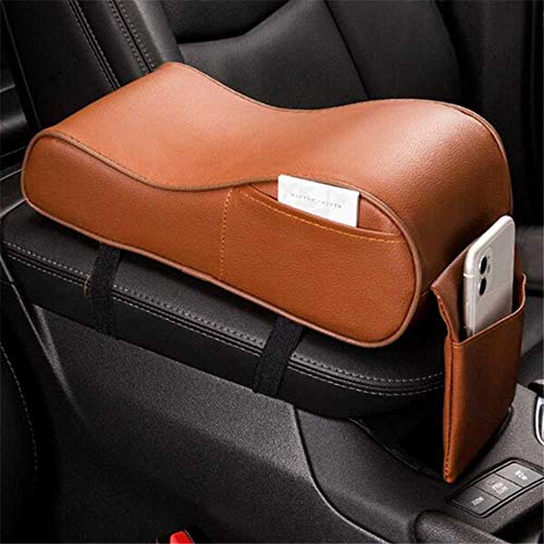 XQRYUB Accesorios de Coche cojín de protección de la Caja del reposabrazos del Asiento, Apto para Opel Vectra b Camry 2018 Seat Leon Chevrolet Aveo Seat Leon mk3