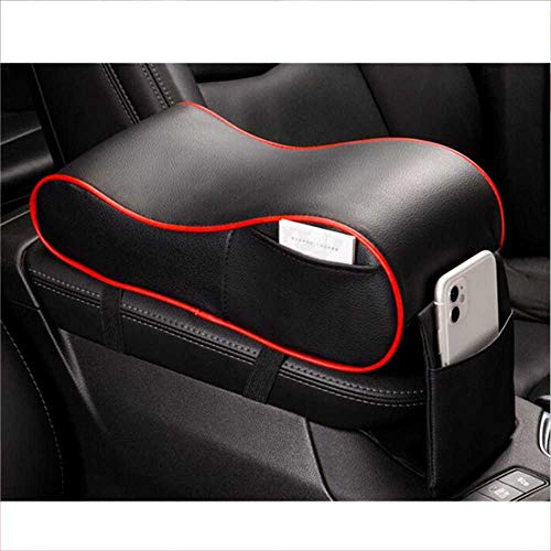 XQRYUB Almohadilla de protección de la Caja del reposabrazos de la Consola Central del Coche, Apto para BMW e46 Accesorios Mustang Audi a4 b6 w212 Mercedes Chevrolet Cruze VW