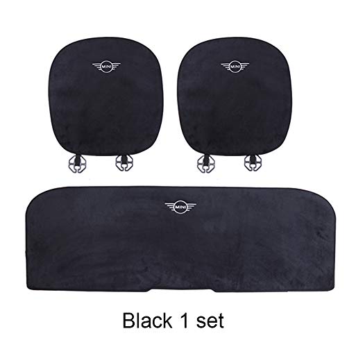 ZHANGDAN Cojín del Asiento del automóvil, Transpirables Fundas de los Asientos Protector Mat Decoración del Interior del Coche Accesorios para Mini Cooper S JCW R55 R60 F60 F55 F54 Clubman