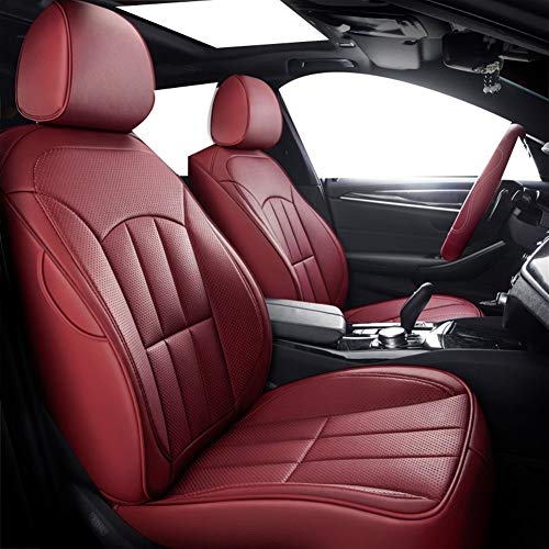 ZhengELE Fundas para Asientos de Coche Delantera y Trasera de la PU del Cuero del Asiento de Coche Cubierta for el Mini Countryman Coupé Roadster Cabrio paceman Clubman Car Styling Accesorios