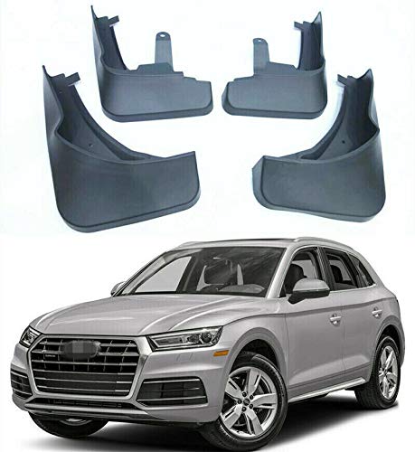 ZMMWDE 4X Guardabarros Moldeados para Coche Guardabarros Protectores contra Salpicaduras Guardabarros para Coche Protección para el Cuerpo del Coche  ,para Audi Q5 FY S-Line SQ5 2018 2019