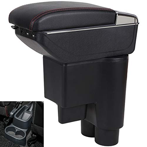 Ztuaalui para Daihatsu sirion, Caja de reposabrazos, Carga USB, Aumento de Doble Capa, Contenido de la Tienda Central, portavasos, Accesorios para cenicero