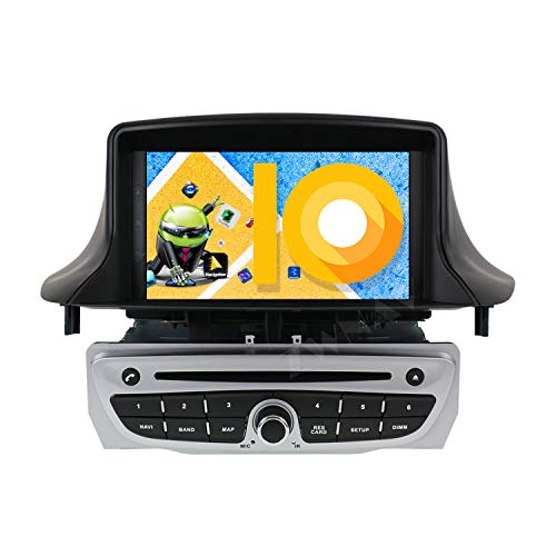 ZWNAV 8 Pulgadas Android 10.0 Radio de Coche Autoradio estéreo para automóvil, para Renault Megane 3 Fluence 2009-2015, Pantalla táctil DSP Carplay Incorporado Navegación GPS Bluetooth WiFi