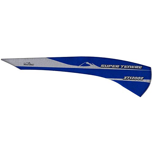 Adhesivo 3D Protección Basculante Compatible Yamaha Super Tenere Víbora Blue