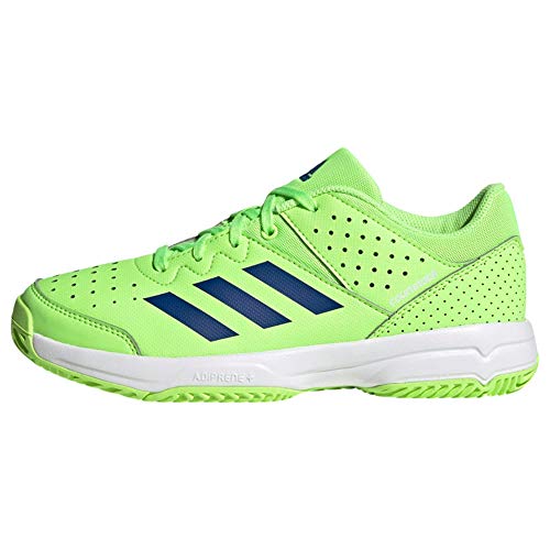 adidas Court Stabil JR, Zapatillas de Balonmano, VERSEN/AZUREA/FTWBLA, 35 EU